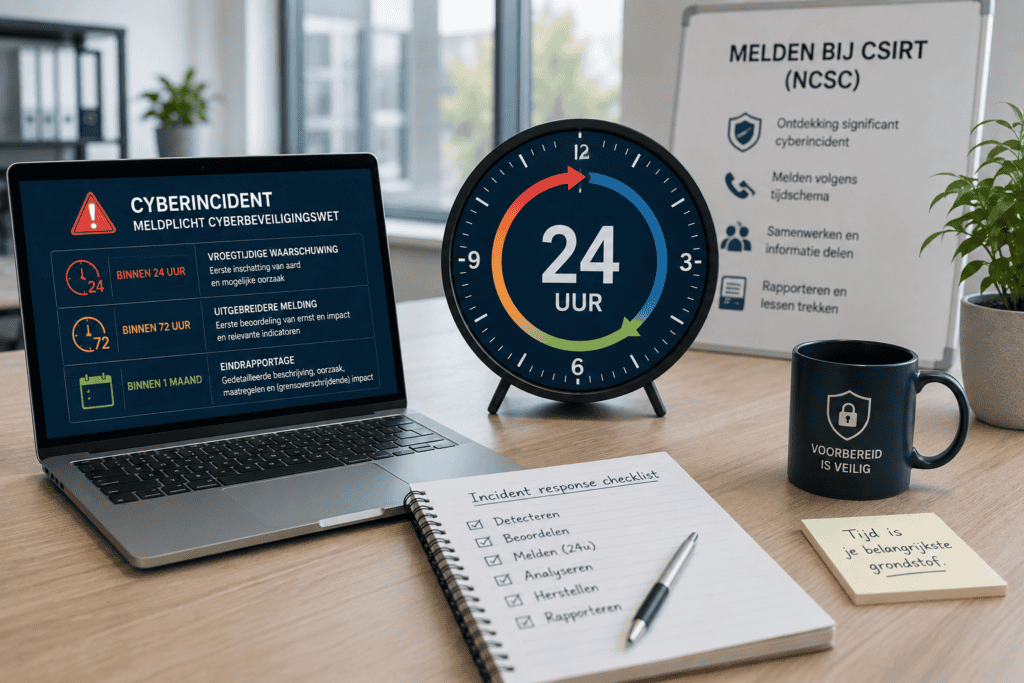 Meldplicht bij een cyberincident