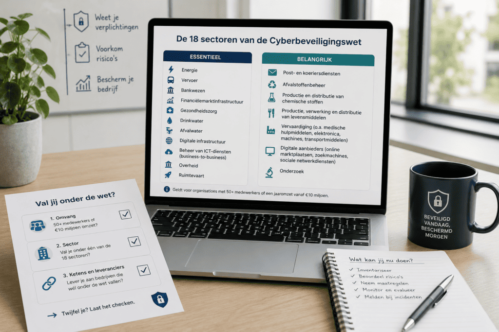 Val jij onder de Cyberbeveiligingswet